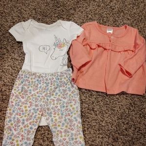 3 piece Carter's set